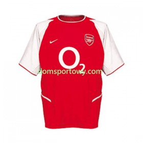 Koszulka Arsenal Retro Domowe Koszulki Piłkarskie 2002 Krótki Rękaw